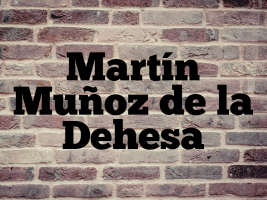 Martín Muñoz de la Dehesa