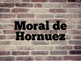Moral de Hornuez