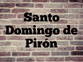 Santo Domingo de Pirón