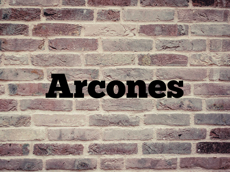 Arcones