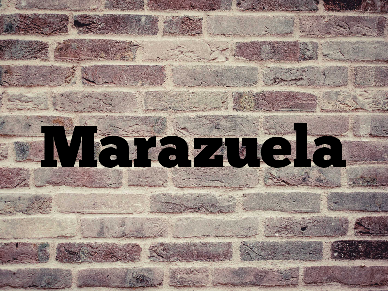 Marazuela