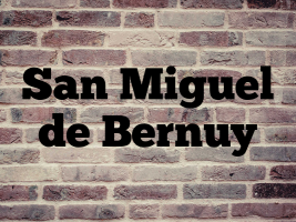 San Miguel de Bernuy
